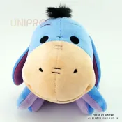 UNIPRO優鋪 【UNIPRO】迪士尼 維尼家族 Q版 坐姿 屹耳 15公分 絨毛玩偶 娃娃 吸盤吊飾