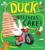 【三民網路書店】Duck Delivers . . . Cake! 作者：Tom Tinn-Disbury