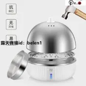 【臺灣熱銷】蒸蛋器 煮蛋機 煮蛋器 蒸蛋機 蒸籠 煮蛋神器 半球不銹鋼煮蛋器自動斷電家用多功能早餐蒸蛋器迷你小型1人神器