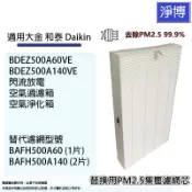 適用Daikin大金和泰BDEZ500A60VE BDEZ500A140VE閃流放電空氣過濾箱PM2.5集塵濾網濾芯