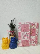 幸福買取🌸日本製 tenugui 純棉 100% 二重紗布巾 日本製萬用紗布/毛巾 がーぜ手拭-紅色梅