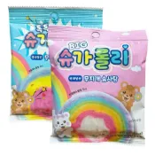 (店+)*貪吃熊* 韓國 Sugar Rolly 彩虹棉花糖 棉花糖 造型棉花糖 跳跳糖風味 原味