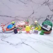 絕版 TOMY 玩具總動員 場景 公仔 蜘蛛嬰兒 火腿豬 札克 小綠兵 盆栽 對講機 盒玩
