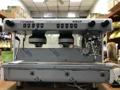 良鎂咖啡烘焙批發 FAEMA E98 UP 標準版 義大利進口 營業用 雙孔半自動咖啡機(顏色：白色) -【良鎂】