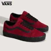 Vans Old Skool Creeper 酒紅色 / 黑色滑板鞋 休閒鞋