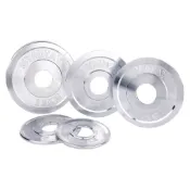 GYMWAY 配重片 0.5/1/1.5/2/2.5/5KG 台灣製造 一年保固 奧槓50mm專用配重片【愛健身購物】