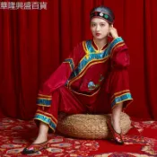 【華隆興盛百貨】媒婆服裝古裝老太太衣服老太婆演出服老奶奶中式結婚中老年秧歌服