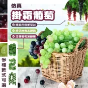 仿真葡萄 葡萄 葡萄葉 仿真植物 仿真藤條 假水果 綠葉 植物 花藤 仿真花 居家裝飾 裝飾 墻面掛飾 綠植擺設