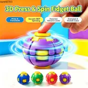 減壓旋轉球 Fidget Toy Fidget Spinner Ball Press & Spin 減壓玩具擠壓可變形指