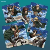 Attack on Titan 進擊的巨人 小桌墊 滑鼠墊  萬用墊 艾連 三笠 里維【卡樂購】