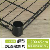 dayneeds 輕型120x45公分(烤漆黑)網片 附夾片 層架配件 網片