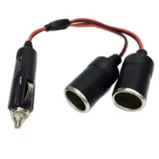(店+)汽車點煙孔一轉二 12V24V  電流 10A