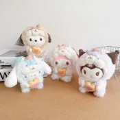 (店+)【SANRIO 三麗鷗】SANRIO 三麗鷗家族 松鼠系列 KT 大耳狗 帕恰狗 美樂蒂 庫洛米 娃娃吊飾