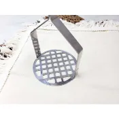 三箭牌(ST-110)不鏽鋼壓泥器搗碎器 壓薯泥馬鈴薯壓碎搗泥烘培用具廚房壓泥器 嬰兒輔食壓餡器 廚房用品(蝶衣旗艦館)