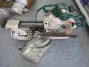 中古/二手 雙軌多角度切斷機-雙邊傾斜-日立- C8FSB -投射燈正常-日本外匯機 I#142