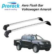 MyRack 車架專家 MRK 皮卡配件 【MRK】【Prorack】Aero Flush Bar VW Amarok 車頂架 行李架 包覆式橫桿 銀色