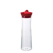 【HARIO】Gmark 冷水壺 1000ml 紅(冷泡壺/1L大容量/WJ-10-R/耐熱溫差120℃)