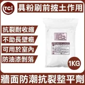 【十田修繕】TCI 室內牆壁防潮 耐水抗裂整平劑 1KG