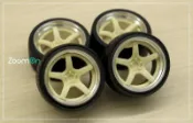 【傑作坊】現貨一組 ZoomOn ZR079 1/24 18吋改裝輪圈 WORK T5R 2P