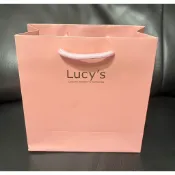 Lucy's燙金紙袋/飾品紙袋/禮品紙袋/提袋/環保袋/禮物袋