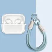 適用於 SoundCore AeroClip 真無線藍牙耳機保護套 防摔軟殼 Anker安克C50i耳機殼 充電倉保護殼