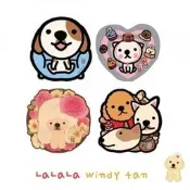 ＊YOOWOO＊【韓國空運 Jetoy Lalala Dog Fan 拉拉狗狗 夏日清涼 大風量 搖搖涼扇】