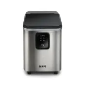 (店+)【SAMPO 聲寶】【SAMPO 聲寶】0.8L全自動快速製冰機 KJ-QF12R 露營製冰機 便攜式 家用 小型 微電腦 8分鐘急速出冰