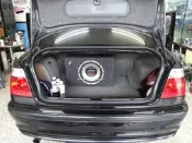 BMW E46 改裝12吋重低音喇叭