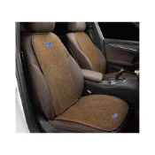 (店+)福特汽車坐墊 凉垫 冰絲坐墊  Focus Kuga Mondeo FIesta EScort ECoSport MUstang EScape I-max 專用優質亞麻座椅墊四季通用透氣座椅套