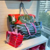 IKEA代購 限量款  IKEA X Marimekko  環保購物袋 BASTUA  袋子 袋物 葉子 側背袋