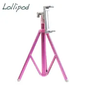 Lollipod 自拍樂三腳架附平板夾具-珊瑚紅  (Faith LP-TS1第三代)