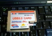 【LT】AKE USB3.0擴充卡、PCMCIA Express 型 USB3.0 54mm NEC 72