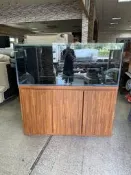 香榭二手家具*底部過濾 5尺上下座魚缸(附打氣機)-玻璃8mm-中古魚缸-水族箱-玻璃魚缸-底濾缸-大型魚缸-二手魚缸