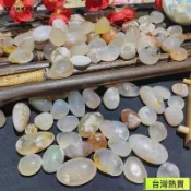 【天然雨花石】櫻花漂亮石頭 庭院鵝卵石 鋪底綠植鋪面 純天然石材 造景裝飾 盆栽底石 魚缸砂石 園藝鋪路