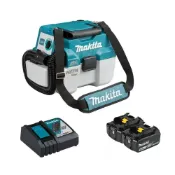 (店+)【MAKITA 牧田】18V 無刷乾溼兩用集塵器 吸塵器 DVC750LZX4 附背帶 非DVC750LZX2 DVC750 中崙五金