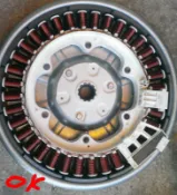 WD-90MGA【原廠專用DD直驅變頻馬達線圈良品 】滾筒洗衣機