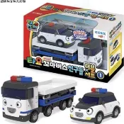 🔥台灣熱銷🔥韓國Tayo小公交小巴士太友玩具太有慣性汽車全套裝警車帕特挖土機