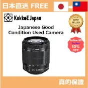 [日本直送][日本二手相机]佳能标准变焦镜头EF-S18-55mm f3.5-5.6是STM APS-C兼容