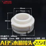 購滿99出貨⚡臺灣直送​⚡ ABS塑料魚缸水箱水桶接頭配件帆布水塔魚池放水堵頭出水口水池