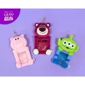 (店+)【Disney 迪士尼】迪士尼 皮克斯 玩具總動員 三眼怪 火腿豬 熊抱哥 票卡包 證件套 識別證套