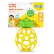 新品上市 Kids II-OBALL 沙沙洞動菠蘿趣味球 鳳梨洞動球 洞洞球 抓握玩具 鳳梨造型 公司貨 小豆苗