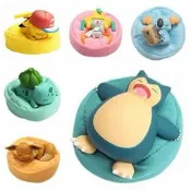 【良品優選】寵物小精靈 　 Q版  6款 睡眠 沙包 皮卡丘　傑尼龜 公仔 擺件  盒裝手辦