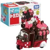 真愛日本 迪士尼 米妮 米老鼠 TOMY車 情人節 巧克力蛋糕車 TOMICA TAKARATOMY 玩具車 4904810166733
