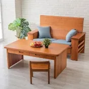 【Mahogany 瑪荷尼家具】免組裝 135X75X55 誠品福隆大茶几MYR-C 全原木桃花心木 大茶几 M1-FS68-4-G2 MYR