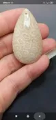 玉琢坊-珊瑚玉 菊花玉墜 Z11