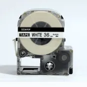 相容 Epson LC系列 36mm 副廠標籤機色帶 適用 LW-1000P LW-Z900 防水 耐磨 標籤貼紙