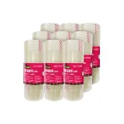 【3M】Scotch 大管芯OPP透明封箱膠帶/3010-6T/48mmx36M/6捲x9束(共54捲/箱)