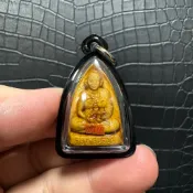 HANUMAN泰國佛牌 瓦卡雅奴席 2548 六師大法會 親簽符文 古巴洗威猜 自身像 第1期 火化聖灰 招財 保護平安