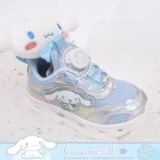 Ann’S正版三麗鷗授權-大耳狗喜拿 轉轉鞋免綁鞋帶 鞋底閃燈防臭鞋墊兒童球鞋3cm-藍