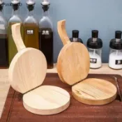 Pinkcat0 實木壓面工具 Qui Easy 餃子皮壓皮器家用餃子皮製作模具廚房糕點烘焙工具 TW